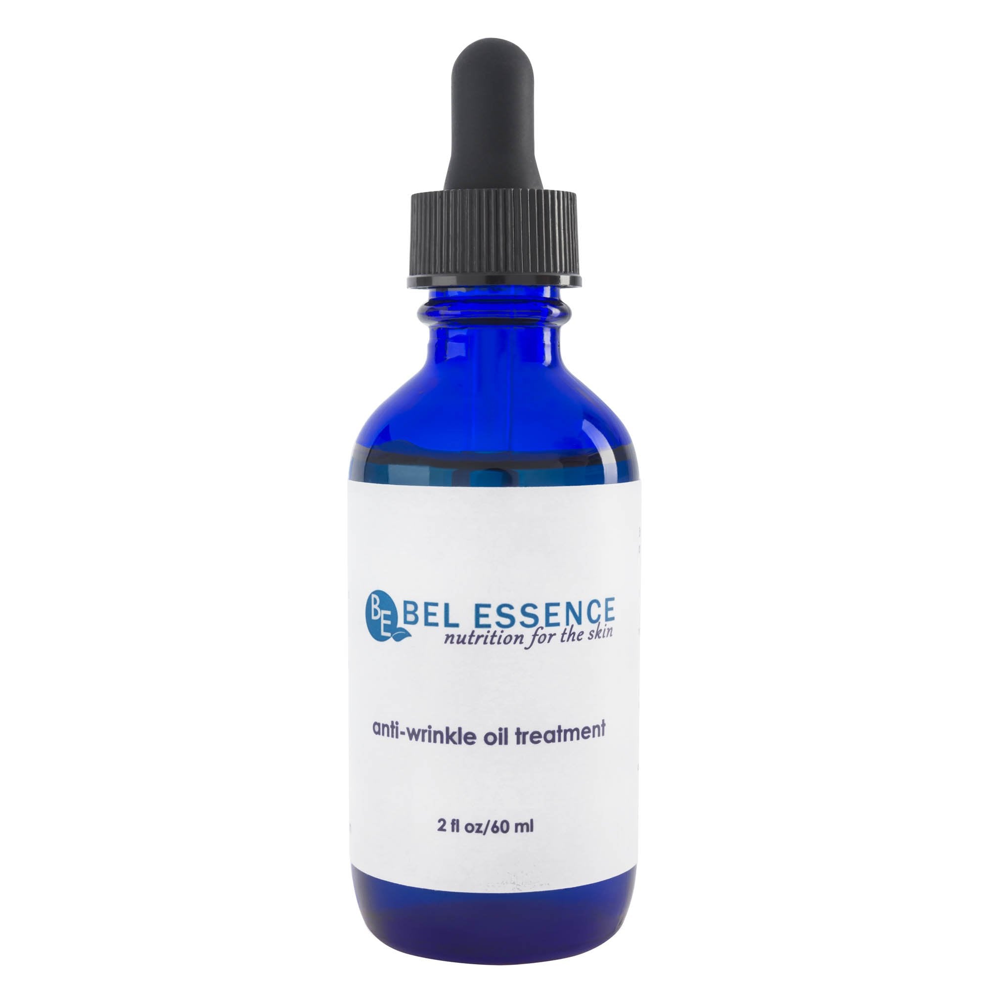 Bel Essence Organic Anti-Wrinkle Oil Treatment Anti-Oxidant Serum Formula with Argan, Avocado, Grapeseed, Sesame & Almond No Additives, No Preservatives 2 fl. oz / 60ml